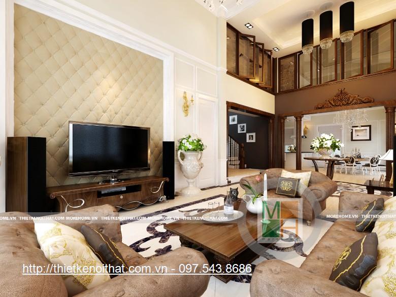 Thiết kế nội thất biệt thự Q9 Sài Gòn - Nhà chị Thảo